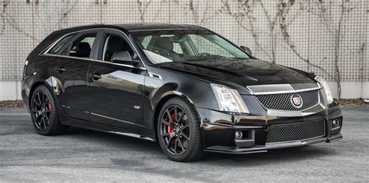 2014 Cadillac CTS-V Six-Speed Wagon: Fast Rarity Is up for Auction
