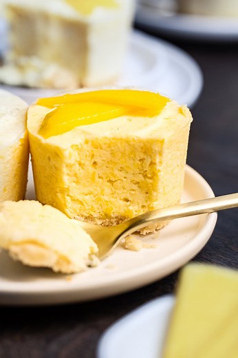 Frozen Mango Dessert with Macadamia Nut Crust