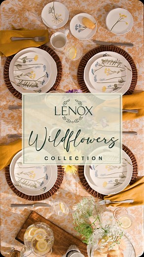 5.2K views · 29 reactions | New arrivals are in bloom at lenox.com! Explore our newest Wildflowers set and more fresh picks for summer at the link in bio! ☀️ | Lenox | Facebook