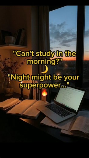 Study Tips for Night Owls 🌙📚 (Study Smarter at Night)