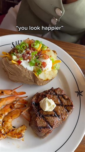 18K views · 210 reactions | It's scientifically proven that a dinner at Saltgrass will make you happier.數 | Saltgrass Steak House | Facebook