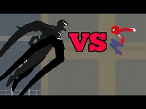 Spider-Man VS Venom Stickman Animation | Stick Nodes | Pioneer Animations