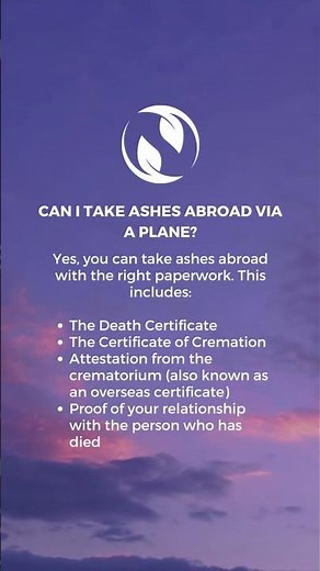 How Do I Take Cremated Ashes Abroad?