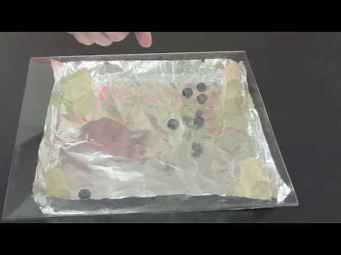 Static Electricity box - dancing foam balls = Homemade Science with Bruce Yeany