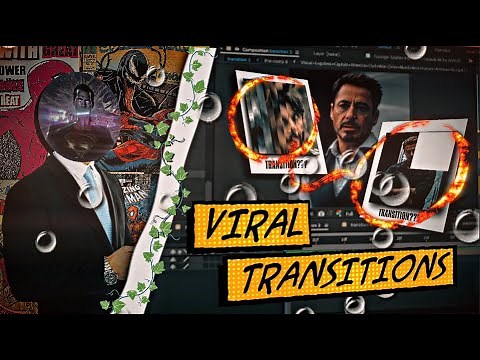 How To: Make These 5 Viral Transitions For YouTube/TikTok | After Effects Tutorial
