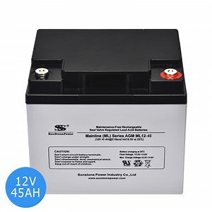 [Hot Item] Deep Cycle Solar Battery Rechargeable Maintenance Free 12V 45ah Lead Acid Battery