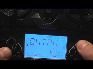 Walkera Devo 7 TX - Menu Navigation