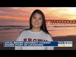 Raleigh student studying at Brown University shares story of lockdown