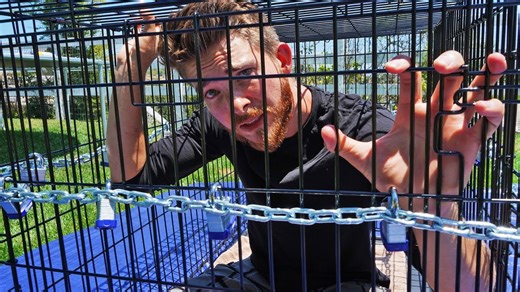 Dont Be Last To Escape The Cage! Gross Punishments