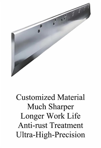 Guillotine Straight Shearing Blades for Cutting Paper Machine with Custom. #papercuttingmachineblades #highprecision #straightguillotineknives #smoothedge