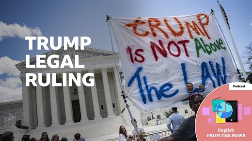 BBC Learning English - Learning English from the News / Trump legal ruling