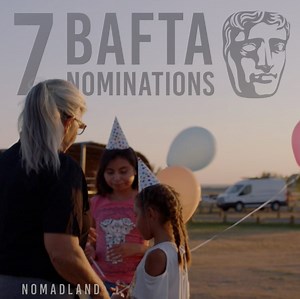 2.3K views · 22 shares | Congratulations to #Nomadland, shortlisted today for 7 BAFTA Awards including Best Film, Director and Leading Actress. #EEBAFTAs | Searchlight Pictures | Facebook