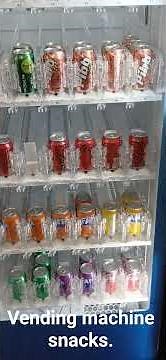 vending machine snacks #vlog