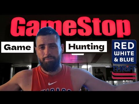 Gamestop & Thrift Store game hunting vlog