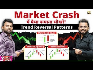 Trend Reversal Candlestick Patterns | Learn Share Market Basics | Stock Market Crash Trading