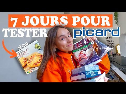 7 JOURS POUR : MANGER PAS CHER CHEZ PICARD ! (plats réconfortants)