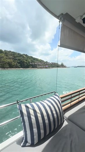 First Day in Phuket Got Me Like 😍 #yacht #luxury #thailand