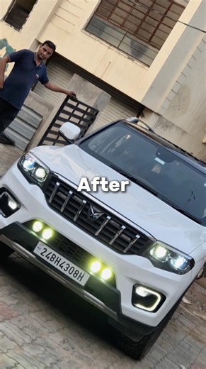 Scorpio n look 👀 #caraccessories‪@Mahadevcaraccessories95‬ #auxiliarylights #scorpions