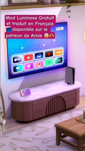Le Mod LUMINOVA de Arnie est incroyable et Gratuit ! 😱😍 #sims4 #sims4mods #youtubeshorts #sims4cc