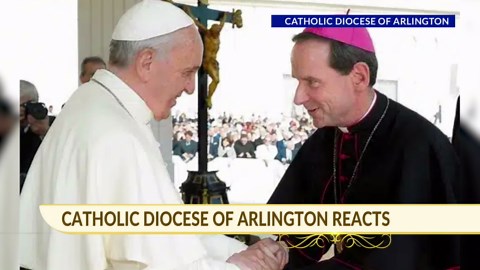Catholic Diocese of Arlington reacts to Pope's passing