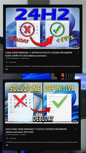 Transform Windows 11 into a SUPER CLEAN 25H2 System 🔥 #shorts