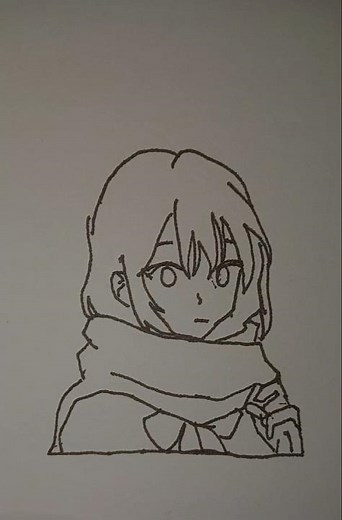 How to draw a random emo girl#drawing