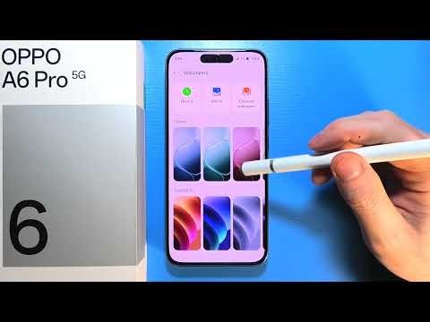 Oppo A6 Pro 5G: How To Set Custom Home Screen Wallpaper