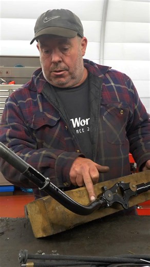 How to wire handlebars #shorts