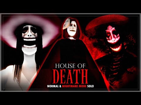 House of Death - Normal & Nightmare Mode Solo (Full Walkthrough) | Roblox