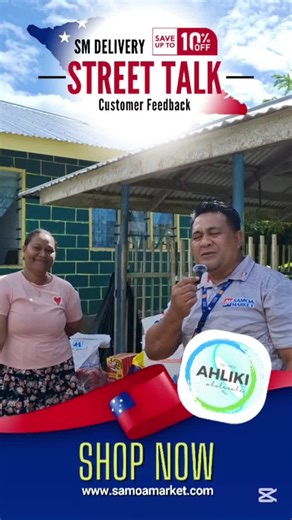 🎥 Street Talk with one of our first-time customers on Samoa Market! 🚛 Delivered to Leauvaa-Uta! 🙌 Thank you for trusting Samoa Market💯 Shop now 👉 https://www.samoamarket.com/ 🛒 Samoa Market - Your #1 Online Marketplace in Samoa 🇼🇸🌴 | Samoa Market