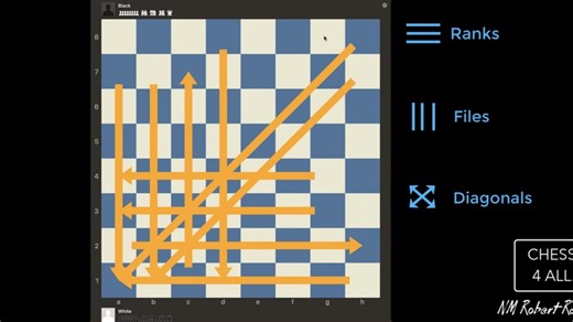 001. Chess Lesson # 1： The Chess pieces and the board ｜ How to play Chess the ri