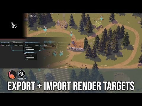 UE4 Importing and Exporting Render Targets (Save and Load) using Blueprints