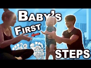 BABY'S FIRST STEPS!