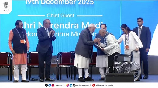 With 78 years of legacy in service to Yoga, Prof. Laxman Kumar Sannellappanavar - a practitioner, teacher, researcher, and global propagator of Yoga - received the PM Yoga Award from the Honourable Prime Minister Narendra Modi at the closing ceremony of the Second WHO Global Summit on Traditional Medicine. A distinguished academic and visionary educator, he founded the Utsahi Yoga Foundation, established one of the world’s earliest university-level Yoga departments at Karnatak University, and ca