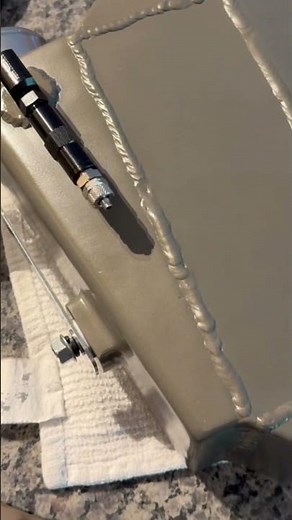Water Meth Installed Directly into Water to Air IC Core #turbo #diy