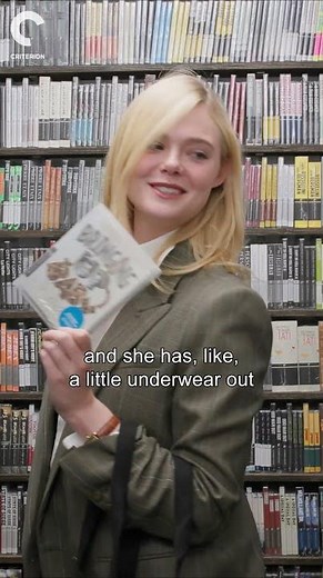 Elle Fanning on BRINGING UP BABY (1938)