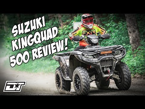2025 Suzuki KingQuad 500 XPZ Full ATV TEST RIDE Review!