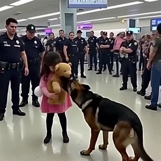 K9 Dog Barks at a Family in the Airport — What They Discover Leaves Everyone Stunned Watch: [in comment] | We are the Alpha Wolves
