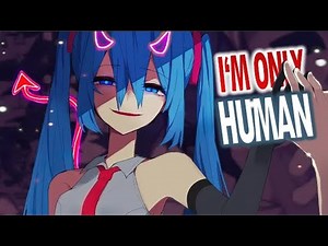Nightcore-Human (Female version) (lyrics)