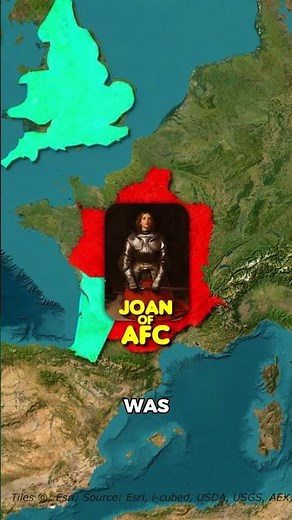 A Teenage Girl Ended a 100 Year War — The Story of Joan of Arc #geographyfacts #history #facts
