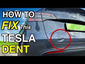 Amazing DENT Repair Tutorial | TESLA Model Y With Unexpected Fail 😩