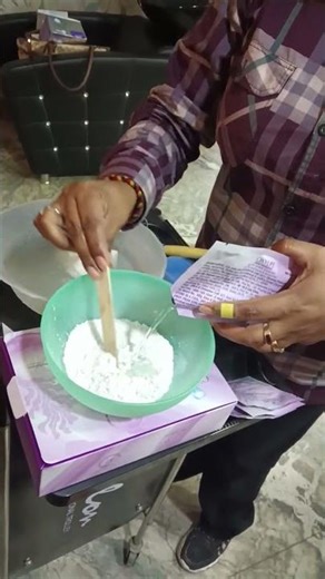 making rubber mask #beutyhack #mohit hair hub#new delhi