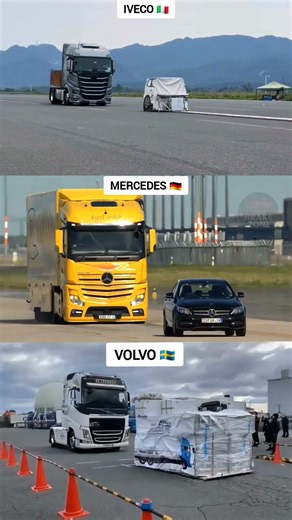 IVECO, MERCEDES, and VOLVO: Ultimate Heavy-Duty Brake & Intercept Trials