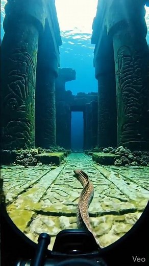 Moray Eel POV 🐍 Discovers a Hidden Lost City Beneath the Red Sea!