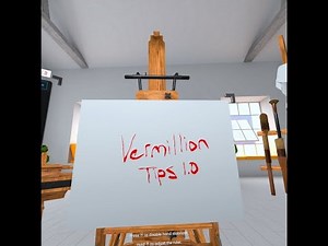 Vermillion VR Tip & Tricks to help you be a better painter in VR Quest 2