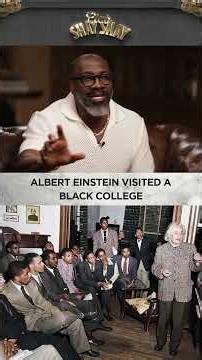 Albert Einstein Visited A Black College I CLUB SHAY SHAY