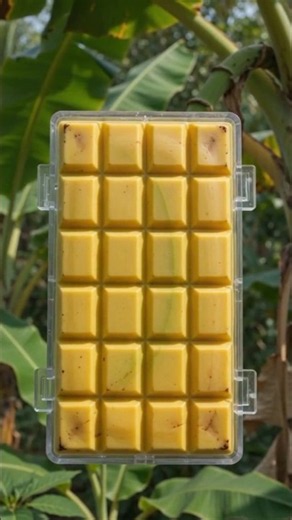 ​How to Grow Banana-Shaped Chocolates! 🍫🍌 #Shorts