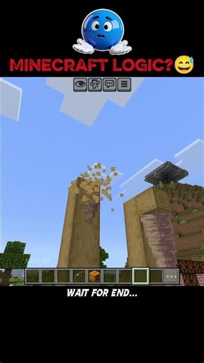 What is Mind blasting Minecraft Logic? #shorts #minecraft #shortfeed #gaming #trending #viral