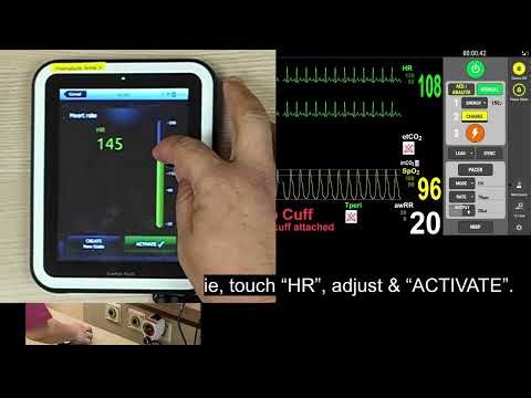 Demonstration of SimPad-virtual defibrillator with LLEAP