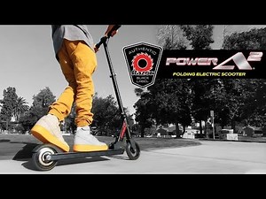 Razor Power A2 Black Label Electric Scooter Ride Video with Features